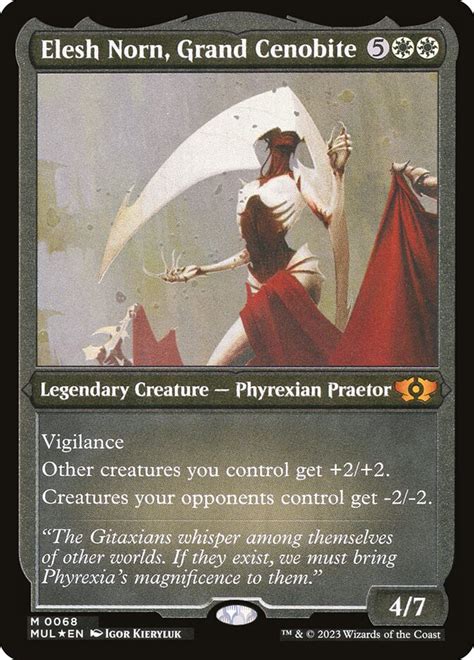 elesh norn edh|elesh norn grand cenobite scryfall.